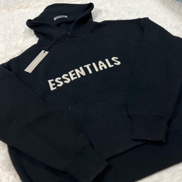 Fear of God Essentials Knit Hoodie - Picture 4 of 9